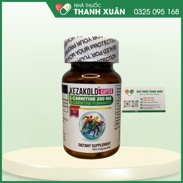 Kezakold - captek - Hỗ trợ  tăng cường thể lực, giảm cân